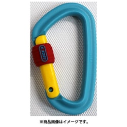 プラスチックカラビナ ロック 3466116 F ブルー [アクセサリーカラビナ]