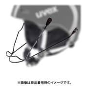 5690072104UVEX ブラック(メタル)oneチンガード hlmt one ブラック(メタル) [ヘルメット用 チンガード]