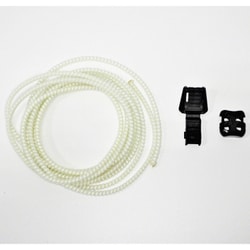 光るバンジーコード背面用 L-1402 ホワイト 150cm [アウトドア系バッグ アクセサリ]