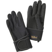 GB059U ブラックSS UVケアーリストサポート付 トレッキンググロ SS ブラック [アウトドア グローブ]