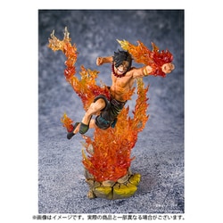 ワンピース 白ひげ エース フィギュア　２体セット　リペイント品 Yahoo!オークション - 白ひげ＆エース リペイントフィギュア 二