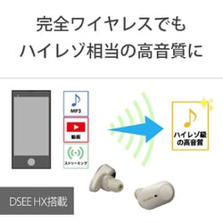 ヨドバシ.com - ソニー SONY 完全ワイヤレスイヤホン Bluetooth/ノイズ ...