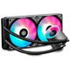 CPUクーラー CASTLE 280RGB DP-GS-H12L-CSL280RGB