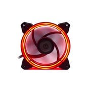 カラーLED搭載 120mm PWMファン TUYA2-120-RD 艶風弐 赤