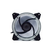 カラーLED搭載 120mm PWMファン TUYA2-120-WH 艶風弐 白