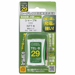 TEL-B29 [コードレス電話機用充電池 長持ちタイプ]