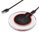 ワイヤレス充電器 ブラック WIRELESS CHARGER 9