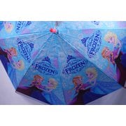 9387 ディズニー キッズジャンプ傘 アナ雪 [キャラクターグッズ]