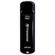 USBメモリ USB3.1 Gen1 32GB MLCフラッシュ搭載 キャップ式 ブラック TS32GJF750K
