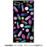 BJ-0026-IP7P-MLTI [スクエア型 ガラスケース iPhone 8 Plus/iPhone 7 Plus PILL PATTERN]