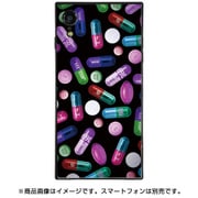 BJ-0026-IPXR-MLTI [スクエア型 ガラスケース iPhone XR PILL PATTERN]