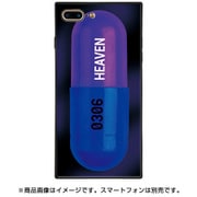 BJ-0026-IP7P-BLAK [スクエア型 ガラスケース iPhone 8 Plus/iPhone 7 Plus 0306HEAVEN BLACK]
