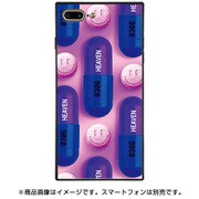 BJ-0026-IP7P-PINK [スクエア型 ガラスケース iPhone 8 Plus/iPhone 7 Plus 0306HEAVEN PK]