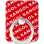 AJ-0355-RING-REDD [スマートフォンリング KANGOL NAME PATTERN RED]