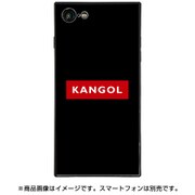 BJ-0027-IP78-REDD [スクエア型 ガラスケース iPhone 8/7 KANGOL BOX RED]