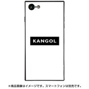 BJ-0027-IP78-WHIT [スクエア型 ガラスケース iPhone 8/7 KANGOL BOX WHT]