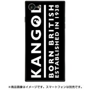 BJ-0031-IP78-BLAK [スクエア型 ガラスケース iPhone 8/7 KANGOL BORN BLK]