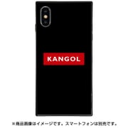 BJ-0027-IP0X-REDD [スクエア型 ガラスケース iPhone XS/X KANGOL BOX RED]
