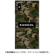 BJ-0027-IP0X-BLAK [スクエア型 ガラスケース iPhone XS/X KANGOL BOX BLK]