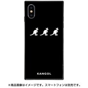 BJ-0030-IP0X-BLAK [ガラスケース iPhone XS/X KANGOL TRIPLE BLK]