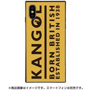 BJ-0031-IP0X-YELL [ガラスケース iPhone XS/X KANGOL BORN YLW]