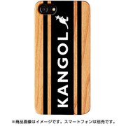 AB-1003-IP67-WD02 [Woodケース iPhone 8/7/6s/6 KANGOL BOX LOGO BLK]