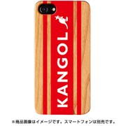 AB-1003-IP67-WD03 [Woodケース iPhone 8/7/6s/6 KANGOL BOX LOGO RED]