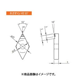 三和 ダイヤモンドチップ DNMM120402-PCD