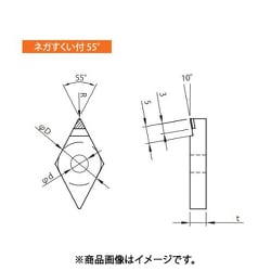 三和 ダイヤモンドチップ DNMM120408-PCD