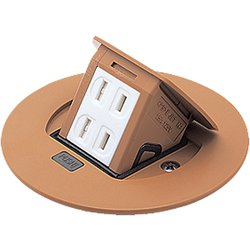 DU1100AK [Panasonic F型アップコン丸型2コ用バーチ]