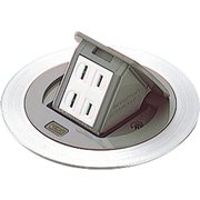 DU1100HT [Panasonic F型アップコン丸型ビル用2コ用グレー]