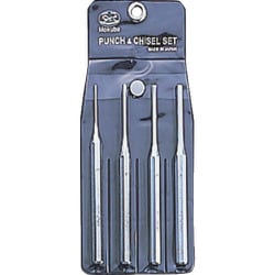 E14-4 [モクバ印 ピンポンチセット 4pcs(3・4・5・6mm)]