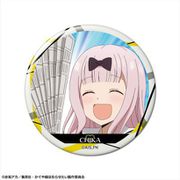 かぐや様は告らせたい～天才たちの恋愛頭脳戦～ 缶バッジ デザイン08 藤原千花/D [キャラクターグッズ]