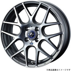 ホイール LEONIS NAVIA 06 1545+45-100 MGMC/1ピース 37600