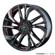 ホイール LEONIS TE 1870+47-514 BK/SC（RED）/1ピース 38776