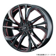 ホイール LEONIS TE 1770+53-514 BK/SC（RED）/1ピース 38770
