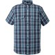yacuma original check S/S shirt 234534 Blue Lサイズ [アウトドア シャツ メンズ]