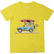 illustration T vol1 （kids） 240624 Yellow Lサイズ [アウトドア Tシャツ キッズ]