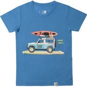 240634 illustration T vol1 (kids) L Blue [アウトドア シャツ]