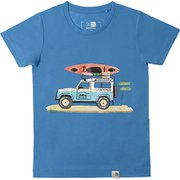 240633 illustration T vol1 (kids) M Blue [アウトドア シャツ]
