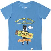 240832 illustration T vol3 (kids) S Blue [アウトドア シャツ]