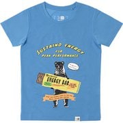 240833 illustration T vol3 (kids) M Blue [アウトドア シャツ]
