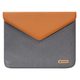 Laptop Envelope Pouch 15” Gray with Brown Surface用ケース MZES15GB