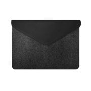 Felt Laptop Pouch 13” Black on Black Surface用ケース MZESF13BB