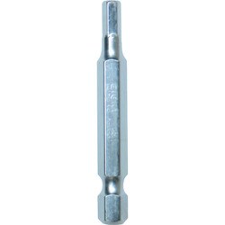 EA-63 [エイト 六角棒ビット 対辺6.35mm 溝9mm 3mmX50 単品]