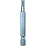 EA-63 [エイト 六角棒ビット 対辺6.35mm 溝9mm 5mmX50 単品]
