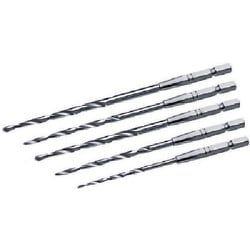 TOP 六角シャンク鉄工ドリルセット 5本組 3.2～5.0mm ETD-3250