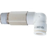 F10-04M2LW [チヨダ ファイブロングメイルエルボ W(白)10mm・R1/2]
