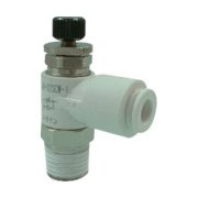 チヨダ ファイブスピードコントローラα白メーターイン10mm・R1/4 F10R-02SCW-I