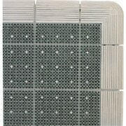 F-121-OR [コンドル カット品(屋外用マット)エバツクハイロ-リングマットDX 別注(1平米あたり) グレー]